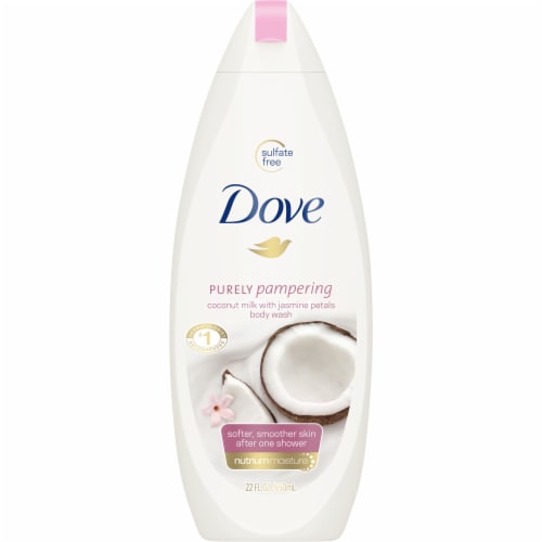 tent ondernemer band Dove Purely Pampering Coconut Milk & Jasmine Petals Nourishing Body Wash,  22 fl oz - Fry's Food Stores