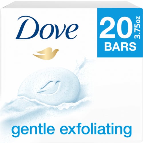 Dove Gentle Exfoliating Beauty Bar for Soft & Smooth Skin Perspective: front