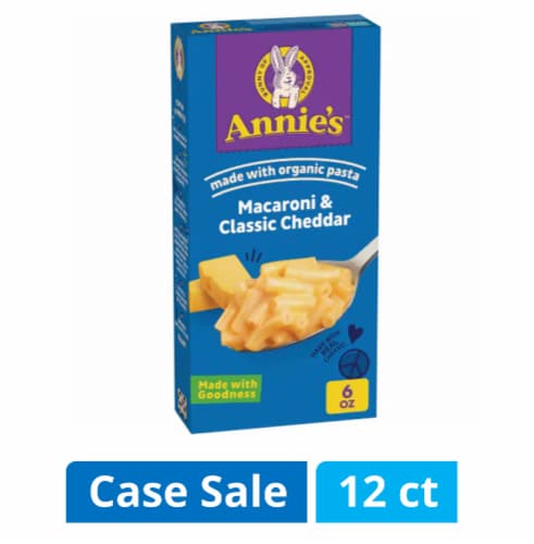 Annie's Classic Cheddar Macaroni & Cheese Perspective: front