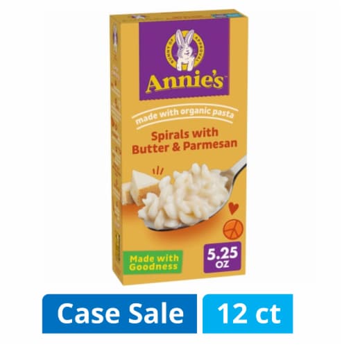 Annie's™ Spirals with Butter & Parmesan Pasta Perspective: front