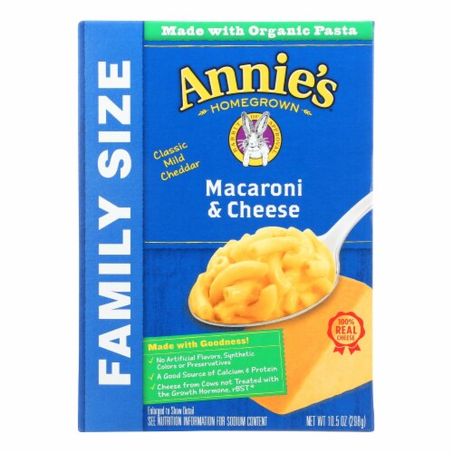 Annie's™ Homegrown Classic Family Size Macaroni and Cheese Perspective: front