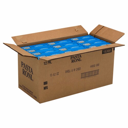Pasta Roni Shells & White Cheddar Case (12 Pack) Perspective: front