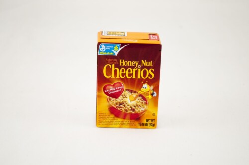 General Mills Honey Nut Cheerios Cereal, Single Pack, 0.81 Ounce -- 70 per case. Perspective: front