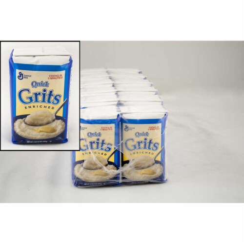 General Mills White Corn Grits, 32 Ounce -- 12 per case. Perspective: front