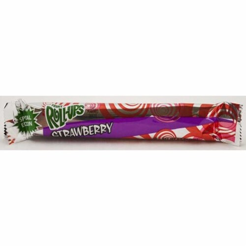 Fruit Roll-Ups Reduced Sugar Strawberry - 0.5 oz. pack, 96 per case Perspective: front