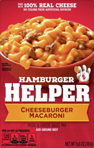Hamburger Helper Cheeseburger Macaroni Case Sale Perspective: front