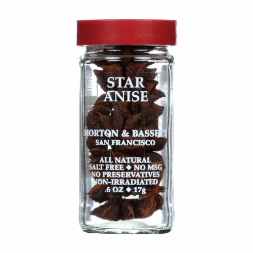 Morton and Bassett Star Anise Seasoning Perspective: front