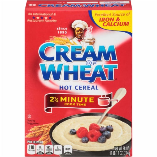 Krafts Cream of Wheat Hot Wheat Cereal - Quick, 28 Ounce -- 12 per case. Perspective: front