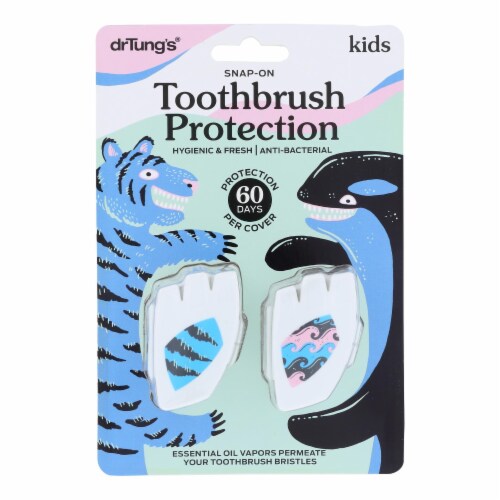 Dr. Tung's Toothbrush - Kids - Case of 6 - 2 Pk Perspective: front