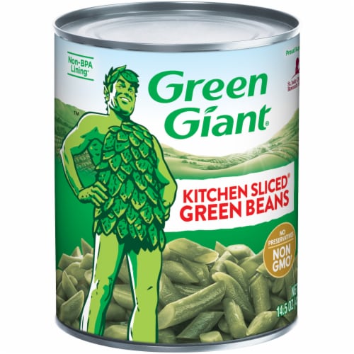 Green Giant® Kitchen Sliced® Green Beans Case Sale Perspective: front