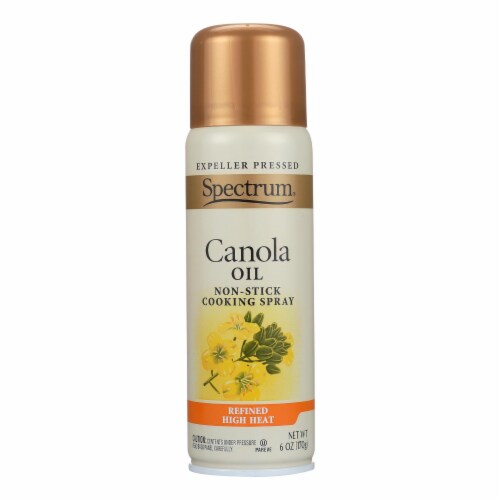 Spectrum Naturals Spray Oil - Canola - High Heat - 6 oz - case of 6 Perspective: front