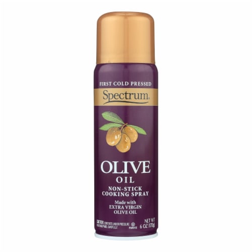 Spectrum Naturals Extra Virgin Olive Spray Oil - Case of 6 - 6 Fl oz. Perspective: front