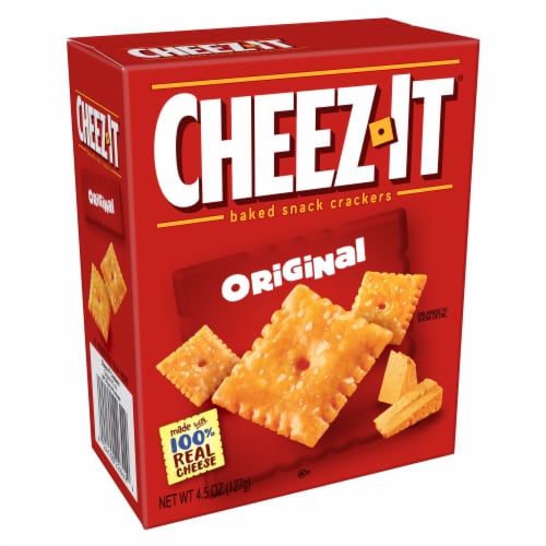 Cheez-It Crackers - 4.5 oz. box, 12 per case Perspective: front