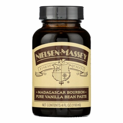 Nielsen-Massey Vanilla - Madagascar Bourbon Vanilla Bean Paste - Case of 6 - 4 oz. Perspective: front
