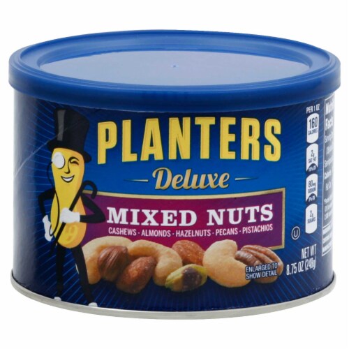 Planters Deluxe Mixed Nuts Perspective: front