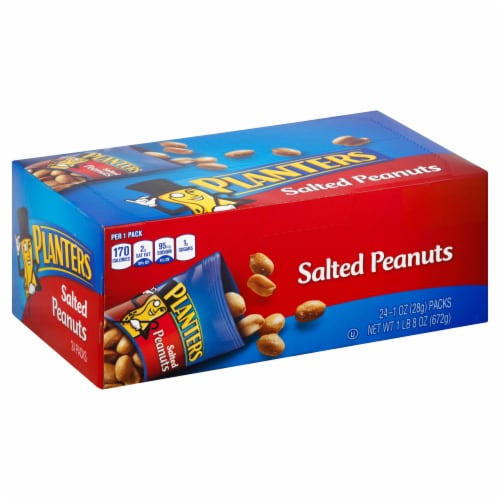 Planters Salted Peanuts, 1 Ounce -- 288 per case Perspective: front