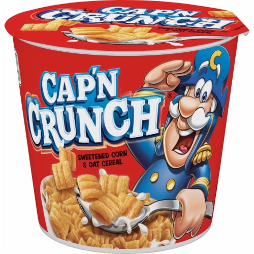 Cap'N Crunch Original Cereal Cup (12 Pack) Perspective: front