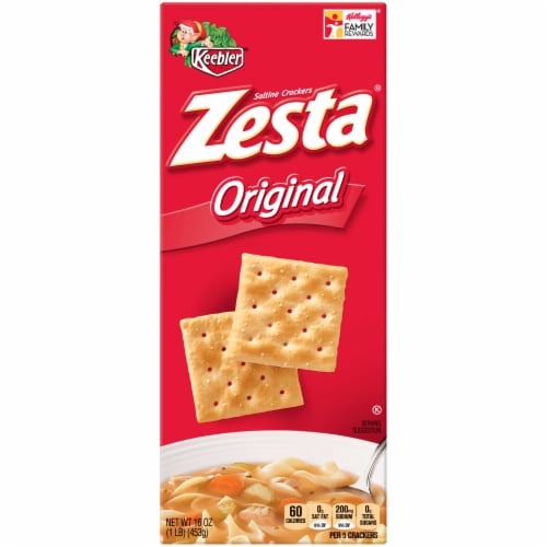 Keebler Zesta Original Crackers Perspective: front