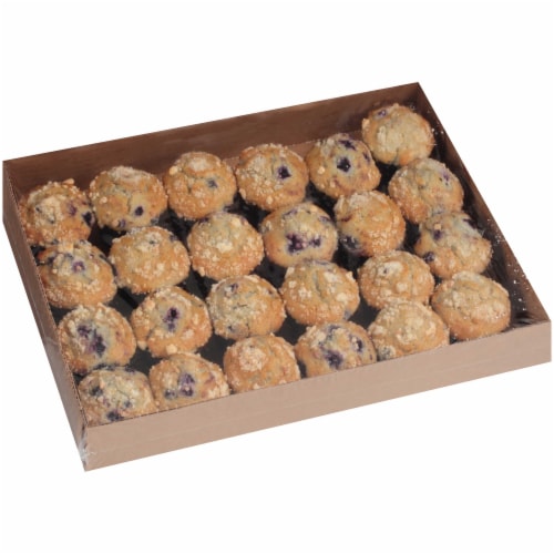 Chef Pierre Small Blueberry Muffin, 2.13 Ounce -- 96 per case. Perspective: front