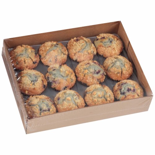 Chef Pierre Large Blueberry Muffin, 4.25 Ounce -- 48 per case. Perspective: front