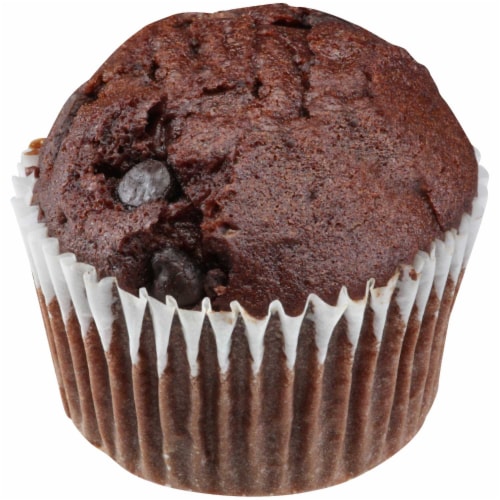 Chef Pierre Small Double Chocolate Chunk Muffin, 2.13 Ounce — 96 per case.