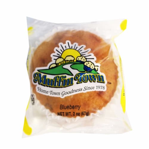 Muffin Town Blueberry Muffin, 2 Ounce — 72 per case.