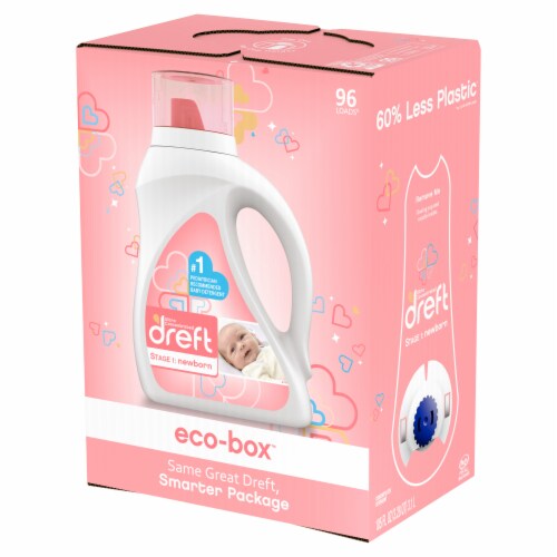 Dreft Newborn Liquid Laundry Detergent Perspective: front