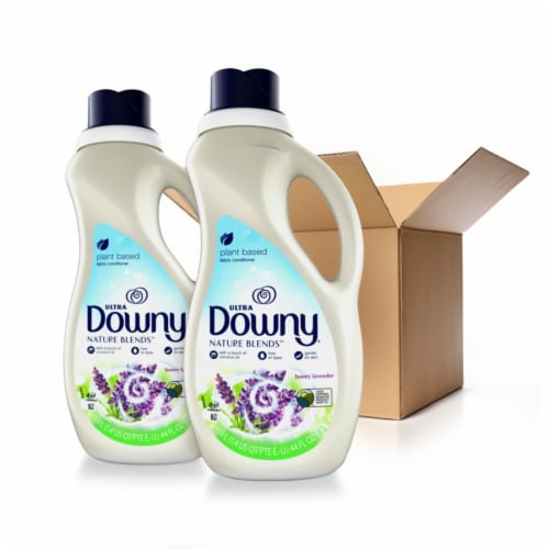 Downy Nature Blends Honey Lavender Liquid Fabric Conditioner Perspective: front