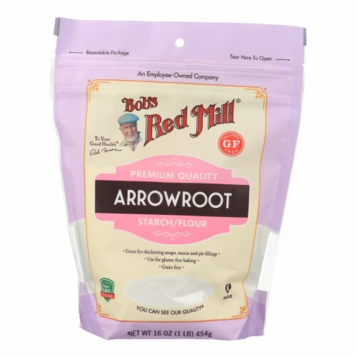 Bob's Red Mill - Arrowroot Starch - Case of 4-16 oz. Perspective: front