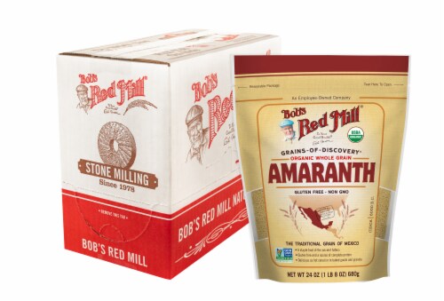 Bob's Red Mill® Organic Gluten Free Non GMO Amaranth Grain Flour, 24 oz