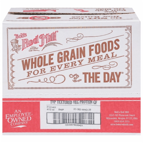 Bob's Red Mill® Resealable Textured Vegetable Protein Perspective: front