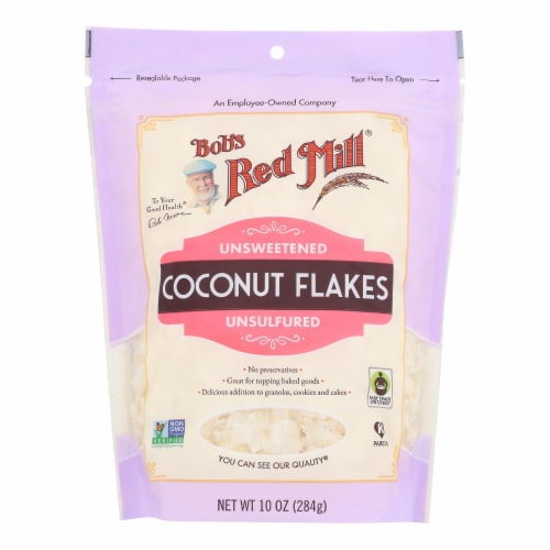 Bob's Red Mill Coconut Flakes Perspective: front