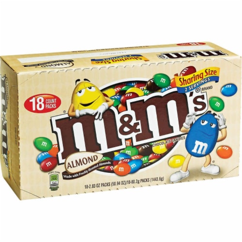 M&M's Peanut Butter Share Size Chocolate Candies - 2.83oz