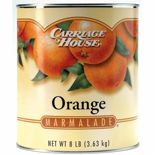 Carriage House Orange Marmalade Preserves -- 6 per case. Perspective: front
