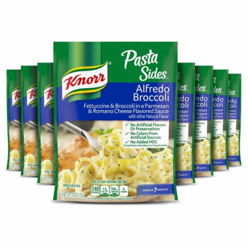 Knorr Pasta Sides Alfredo Broccoli Side Dish Perspective: front
