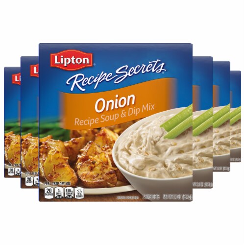 Lipton Recipe Secrets Onion Soup & Dip Mix Perspective: front