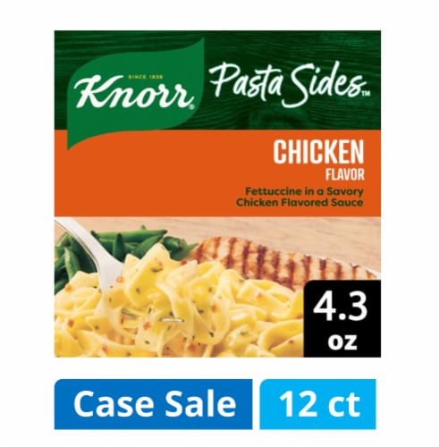 Knorr Pasta Sides Chicken Flavor Pasta Case Sale, 12 ct / 4.3 oz - Fred ...