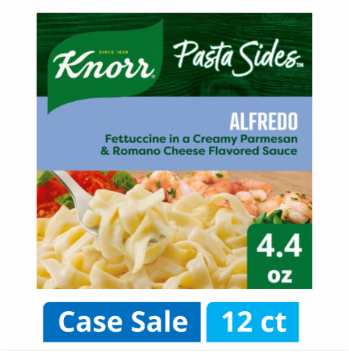 Knorr® Pasta Sides™ Alfredo Pasta Case Lot Sale Perspective: front