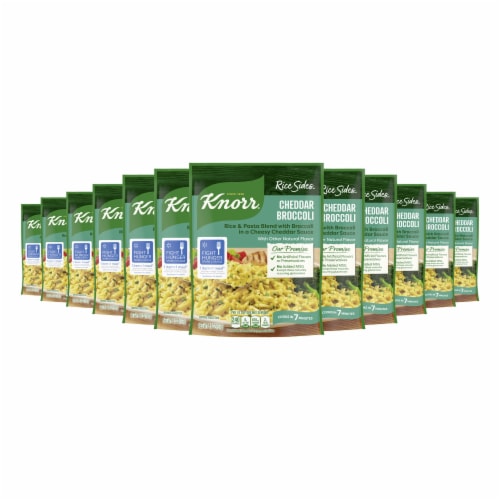 Knorr Cheddar Broccoli Rice Sides, 12 ct / 5.7 oz - Smith’s Food and Drug