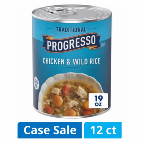 Progresso™ Traditional Chicken and Wild Rice Soup Case Sale Perspective: front