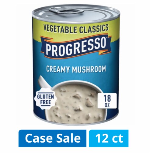 Progresso™ Gluten Free Vegetable Classics Creamy Mushroom Canned Soup Perspective: front