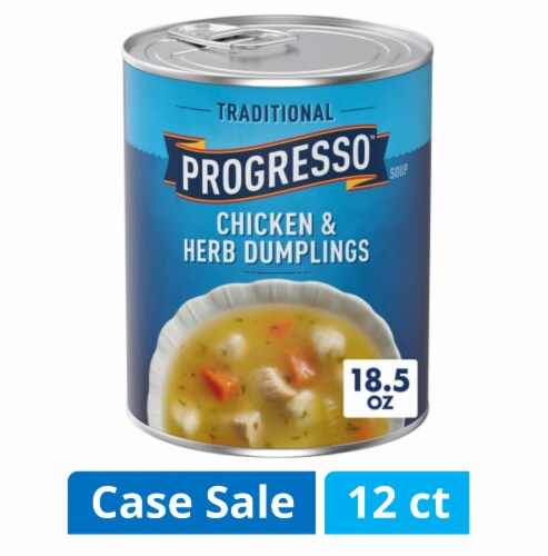 Progresso™ Traditional Chicken & Herb Dumplings Soup Case Sale Perspective: front