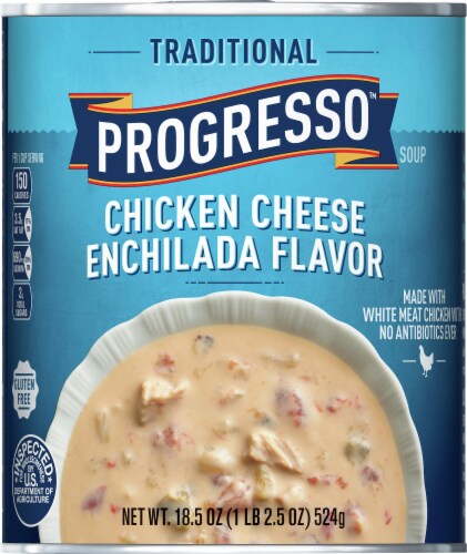 Progresso Traditional Chicken Cheese Enchilada Soup Case Sale Perspective: front