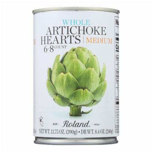 Roland Artichoke Hearts Extra Large Case of 12 13.75 oz., 13.75