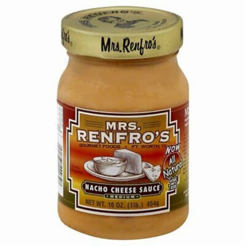 Mrs. Renfro's with Chipotle Nacho Cheese Sauce Meduim Hot, 16oz (Pack of 6) Perspective: front