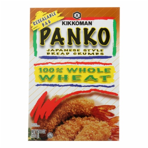 Kikkoman Panko Japaness Style Bread Crumbs Perspective: front