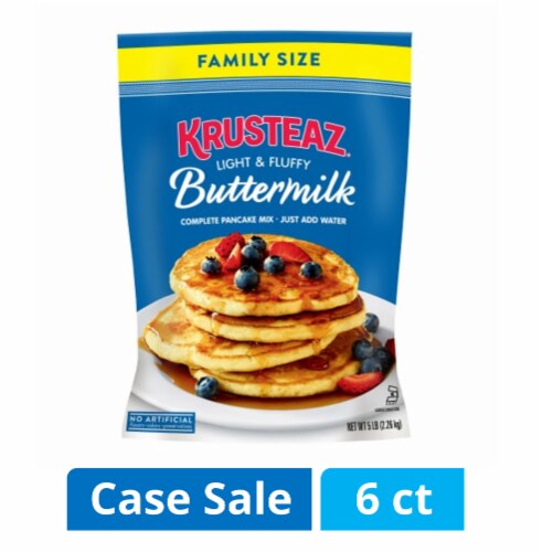 Krusteaz® Buttermilk Pancake Mix Case Sale Perspective: front