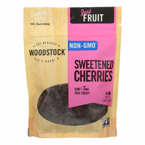Woodstock Cherries - Sweetened - Case of 8 - 5 oz. Perspective: front