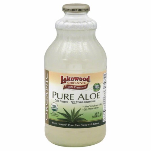 Lakewood Organic Pure Aloe Juice 6 ct 32 fl oz Harris Teeter