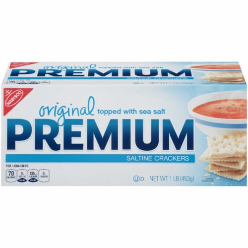 NABISCO PREMIUM CRACKERS 16 OZ x 12 Perspective: front